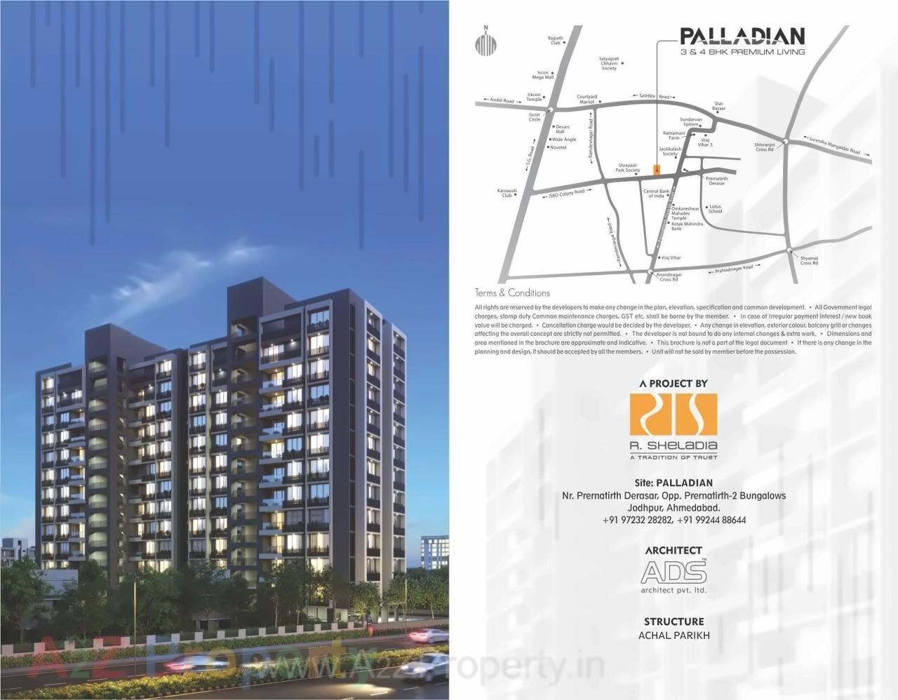 of real estate project Palladian located at Vejalpur, Ahmedabad, Gujarat