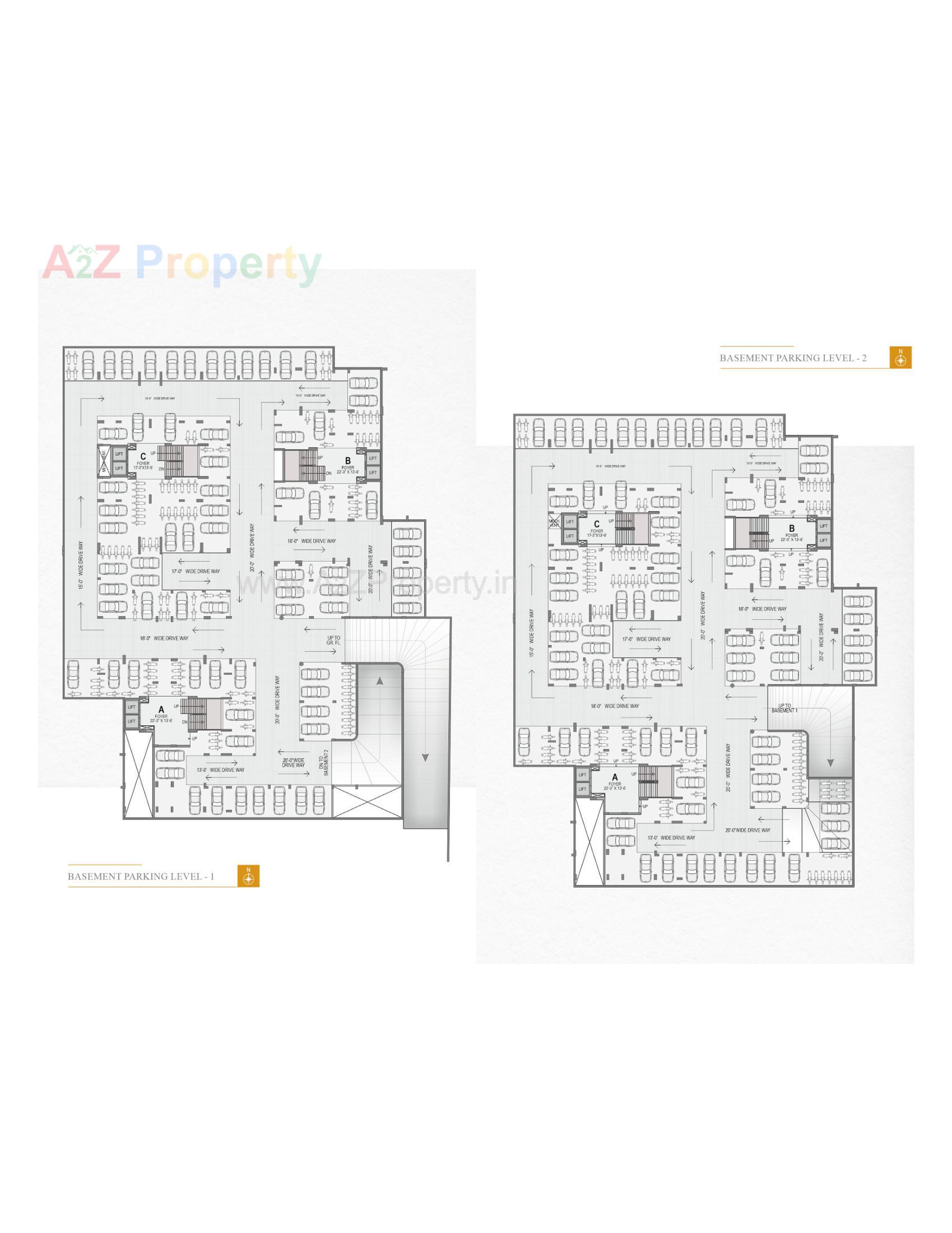 Layout of real estate project Palm Glory located at Sola, Ahmedabad, Gujarat