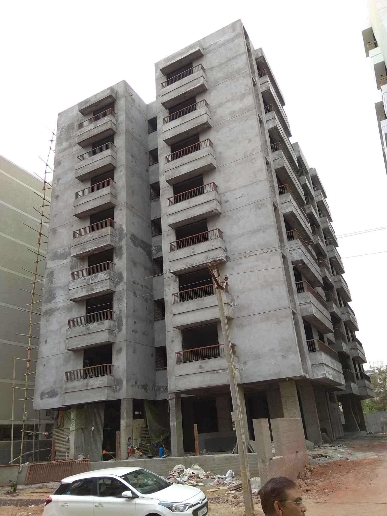 5587_const of real estate project Pancham Kimberly located at Zundal, Ahmedabad, Gujarat