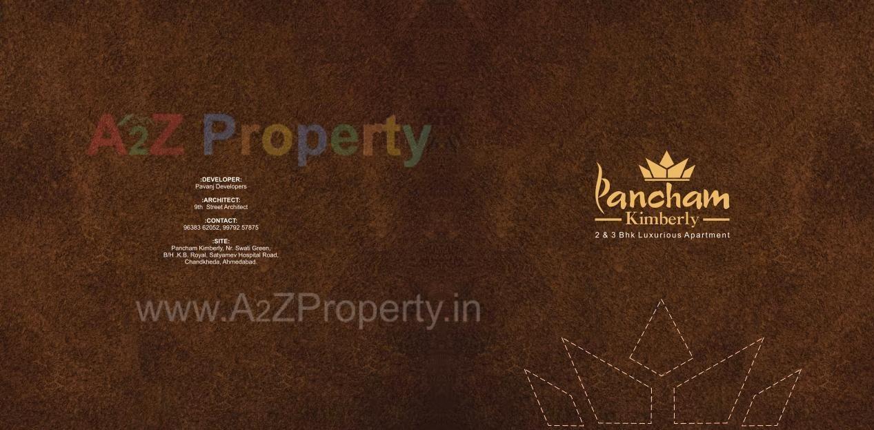  of real estate project Pancham Kimberly located at Zundal, Ahmedabad, Gujarat