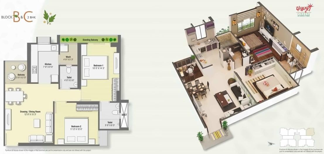Layout of real estate project Panchamrut Green located at Shilaj, Ahmedabad, Gujarat