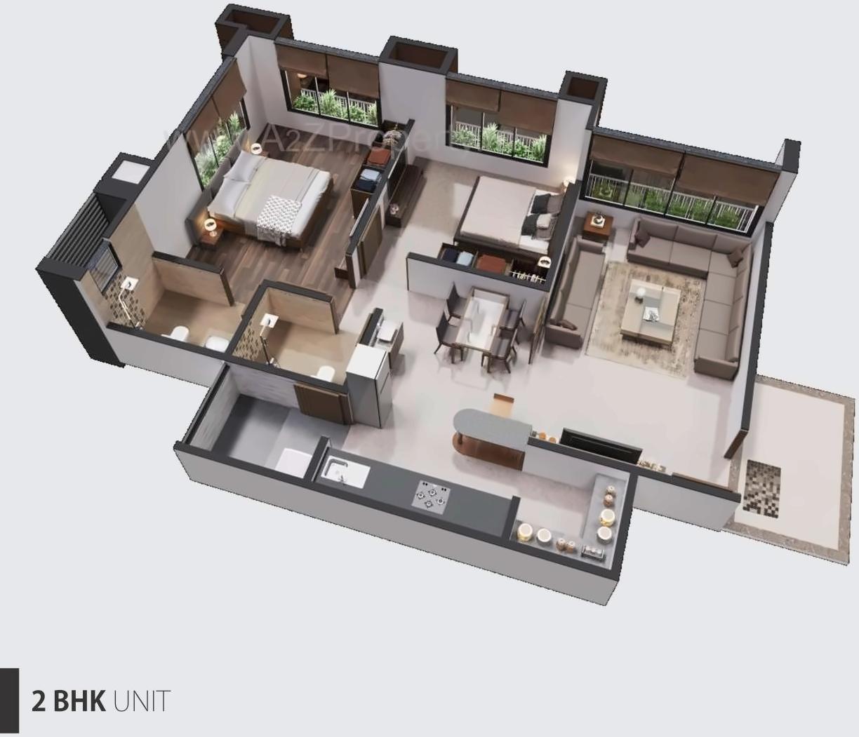 Layout of real estate project Panchmukhi Hexa located at Bopal, Ahmedabad, Gujarat