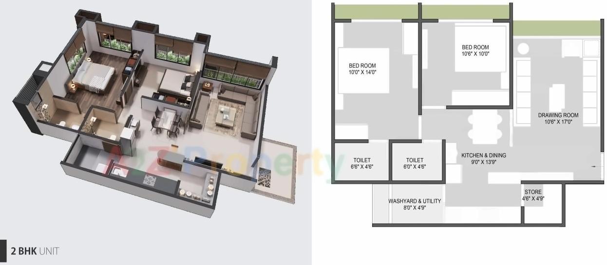 Layout of real estate project Panchmukhi Hexa located at Bopal, Ahmedabad, Gujarat