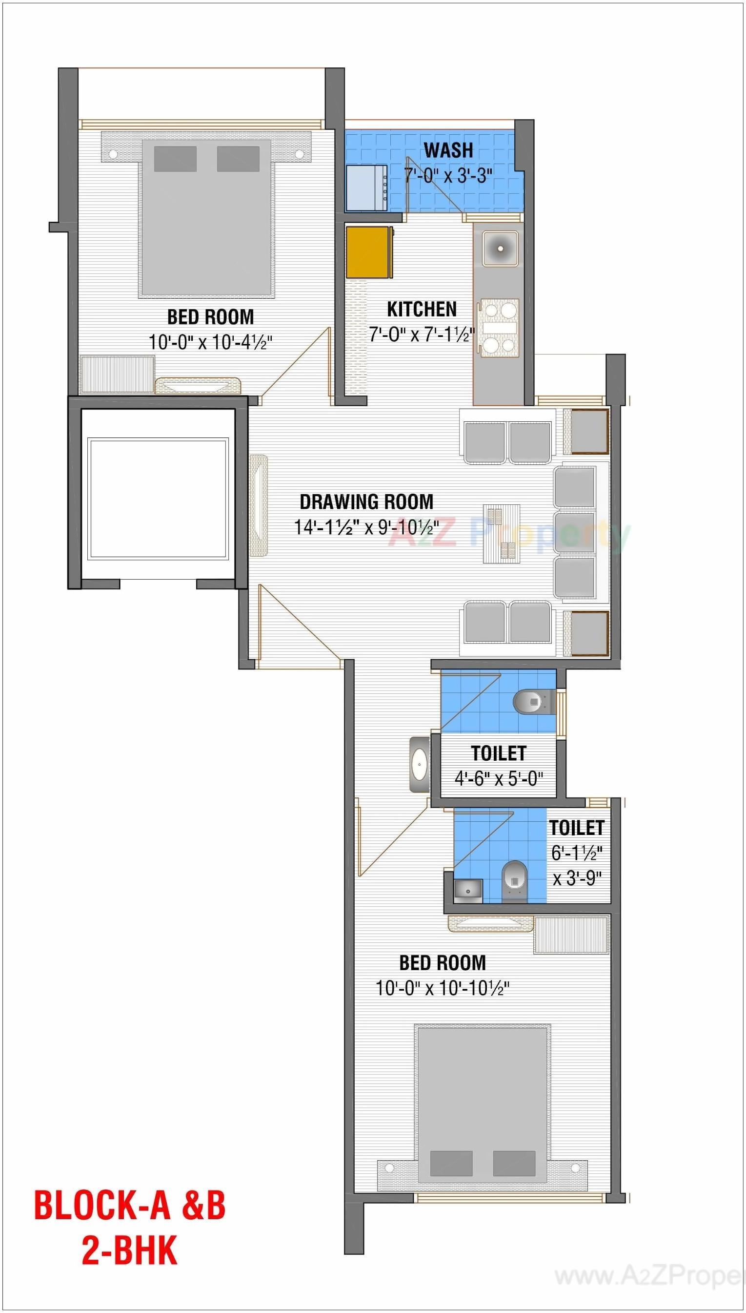 Layout of real estate project Panchshil Aagam located at Ahmedabad, Ahmedabad, Gujarat