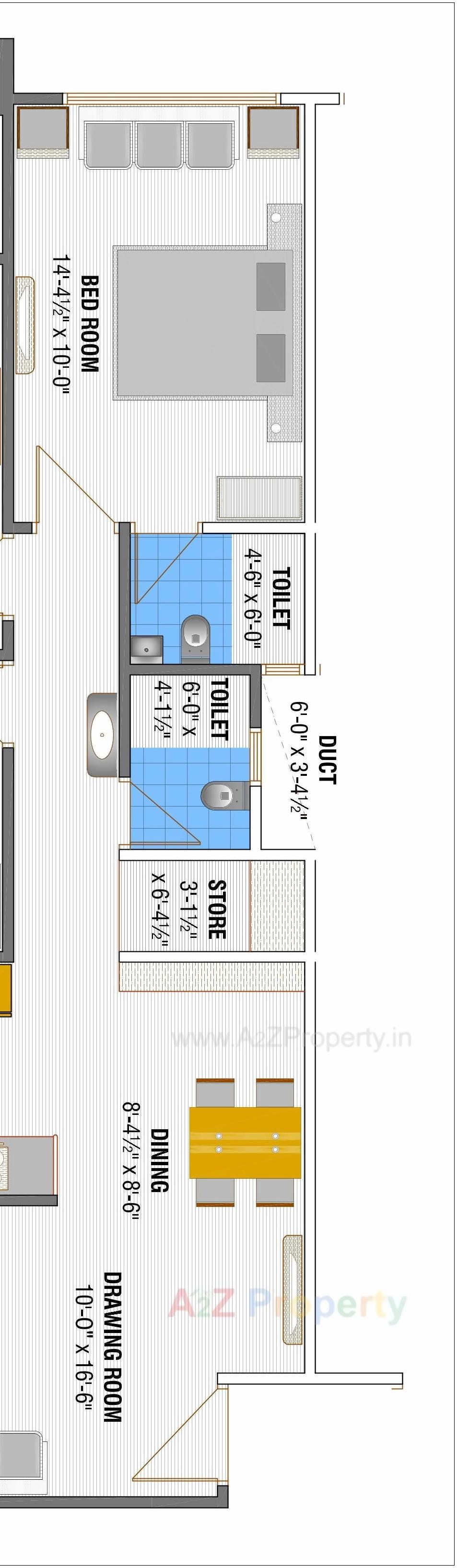 Layout of real estate project Panchshil Aagam located at Ahmedabad, Ahmedabad, Gujarat