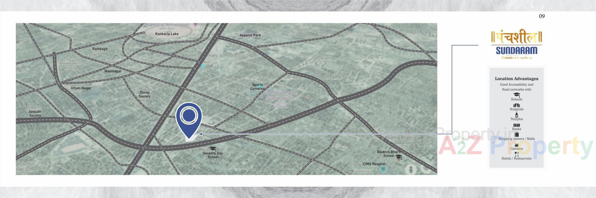  of real estate project Panchshil Sundaram located at Khokhara, Ahmedabad, Gujarat