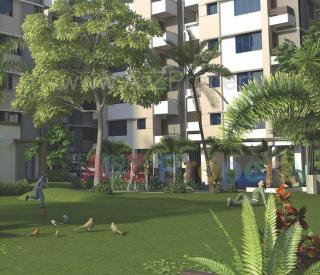 Elevation of real estate project Panchshlok Homes located at Tragad, Ahmedabad, Gujarat