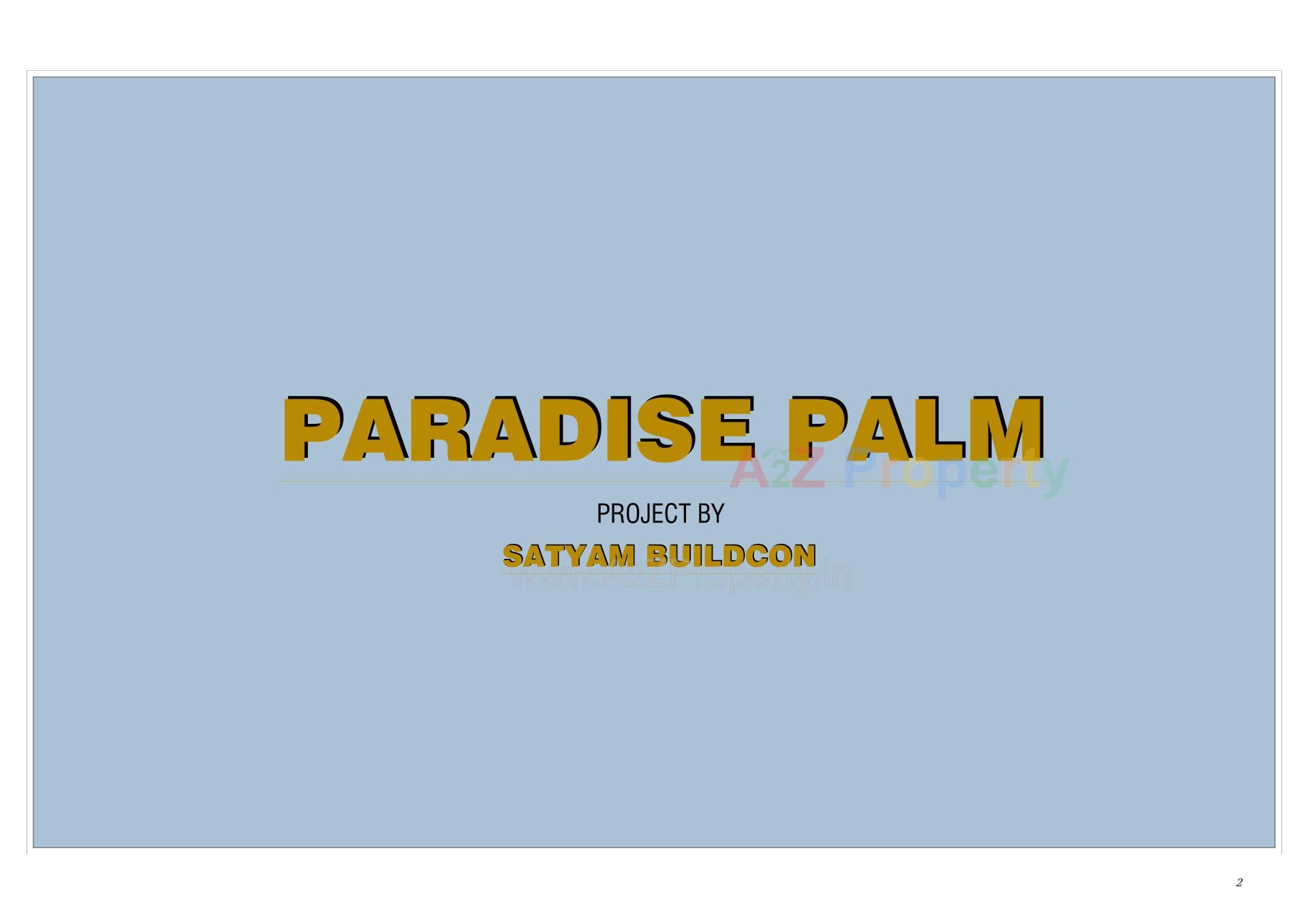  of real estate project Paradise Palm located at Vatva, Ahmedabad, Gujarat