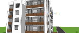 Elevation of real estate project Param Abode located at Kochrab, Ahmedabad, Gujarat