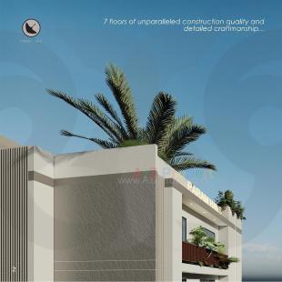 Elevation of real estate project Paramhans Appartment located at Vastrapur, Ahmedabad, Gujarat