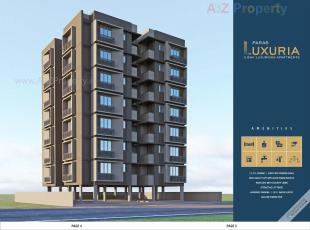 Elevation of real estate project Paras Luxuria located at Chandkheda, Ahmedabad, Gujarat
