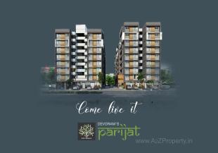 Elevation of real estate project Parijat Residency located at Chiloda, Ahmedabad, Gujarat