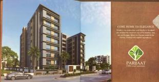 Elevation of real estate project Parijat located at City, Ahmedabad, Gujarat