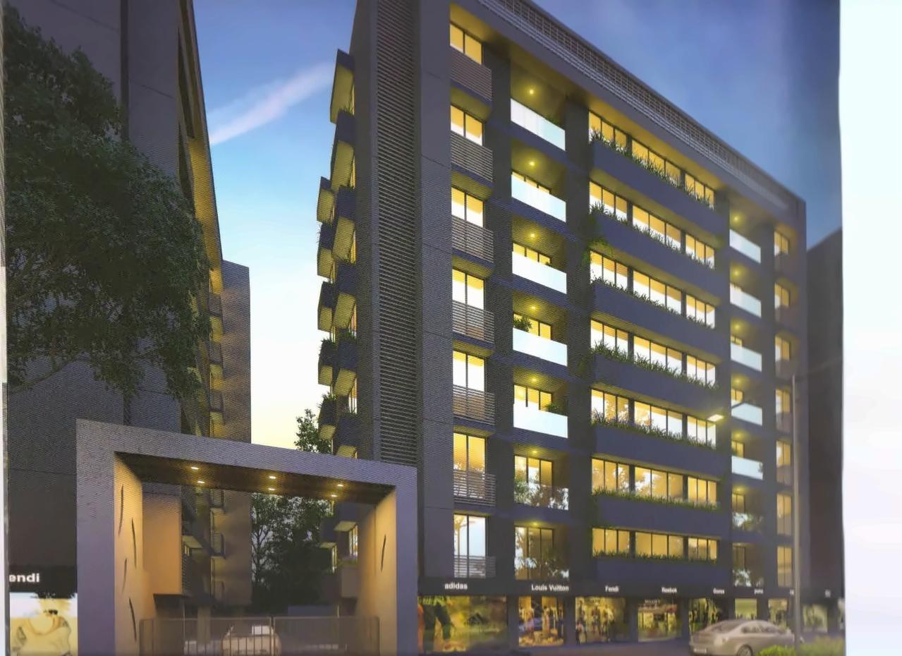 3D Elevation of real estate project Parimal Exotica located at Naroda, Ahmedabad, Gujarat