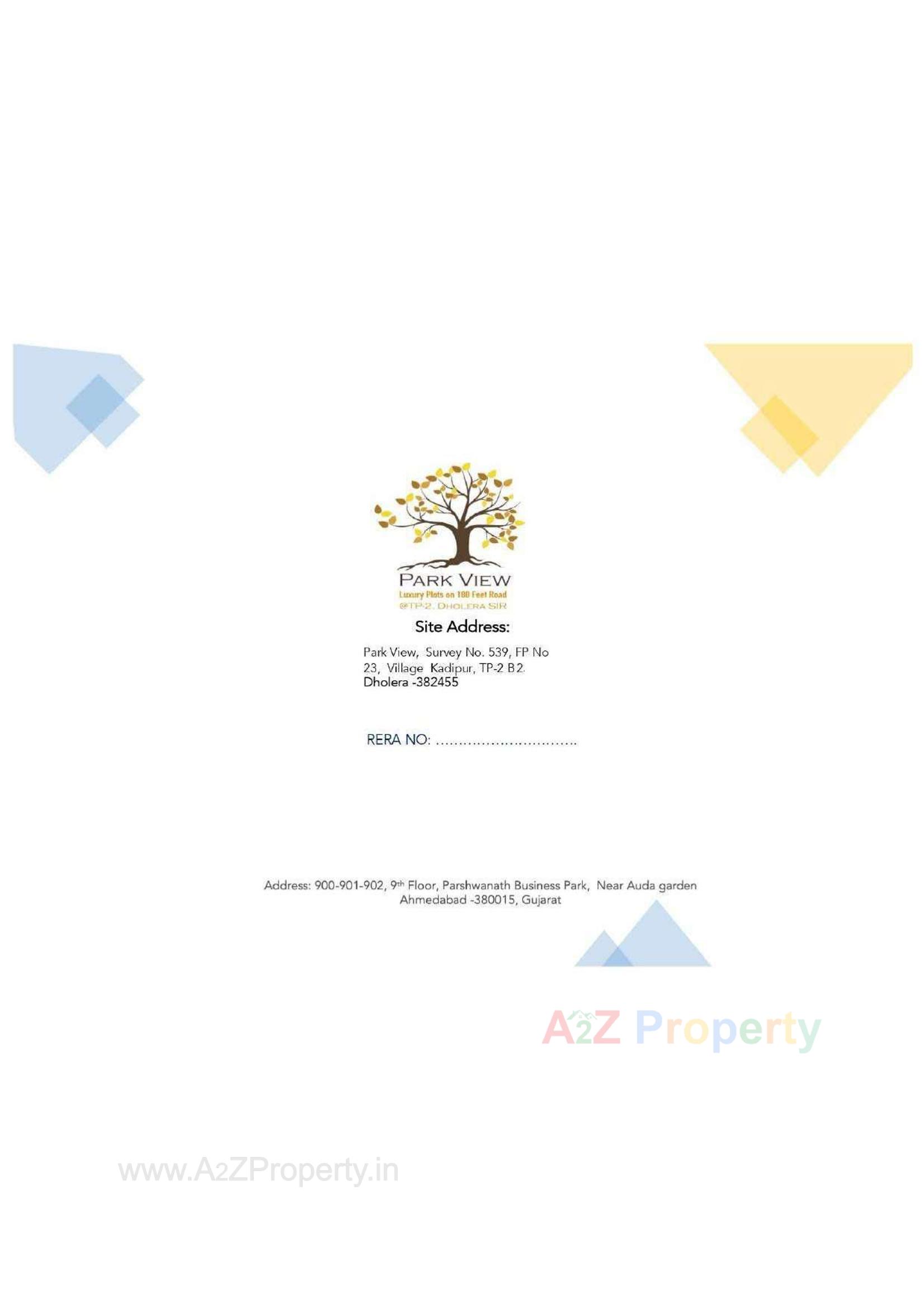  of real estate project Park View located at Kadipur, Ahmedabad, Gujarat