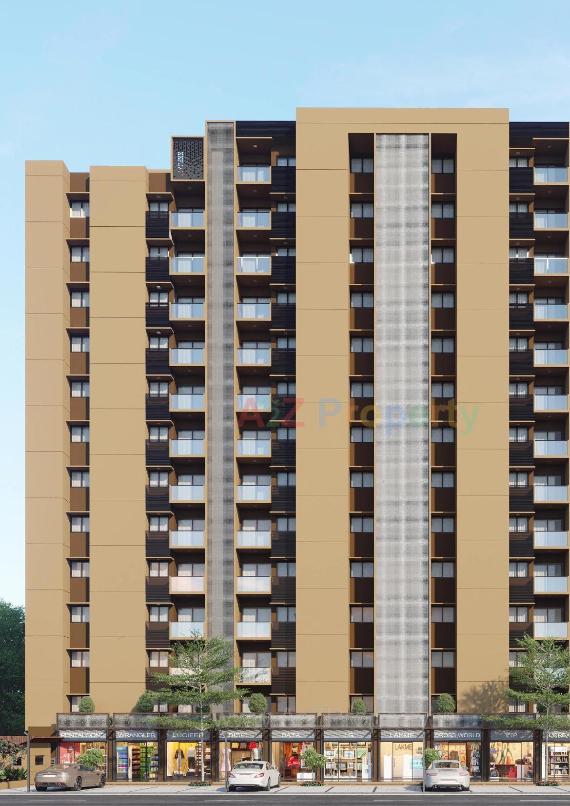 3D Elevation of real estate project Parkview Kadamb located at Ahmedabad, Ahmedabad, Gujarat
