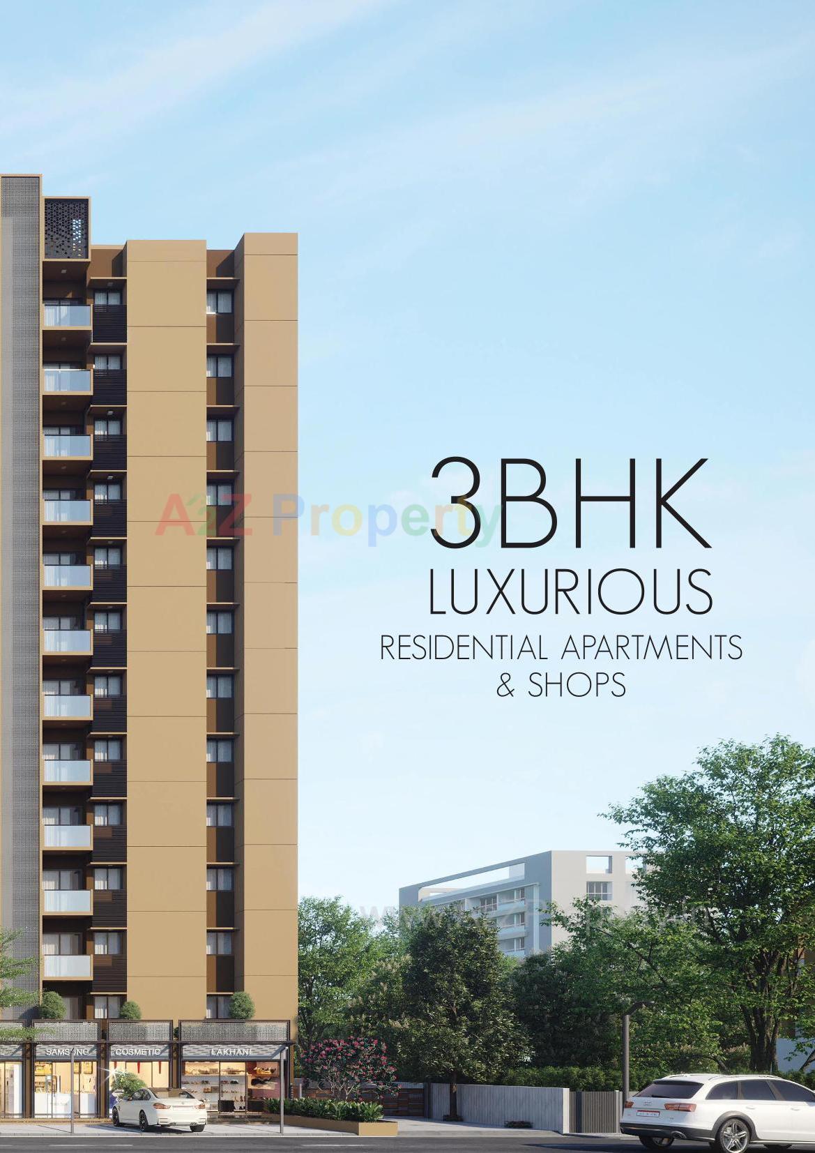 3D Elevation of real estate project Parkview Kadamb located at Ahmedabad, Ahmedabad, Gujarat