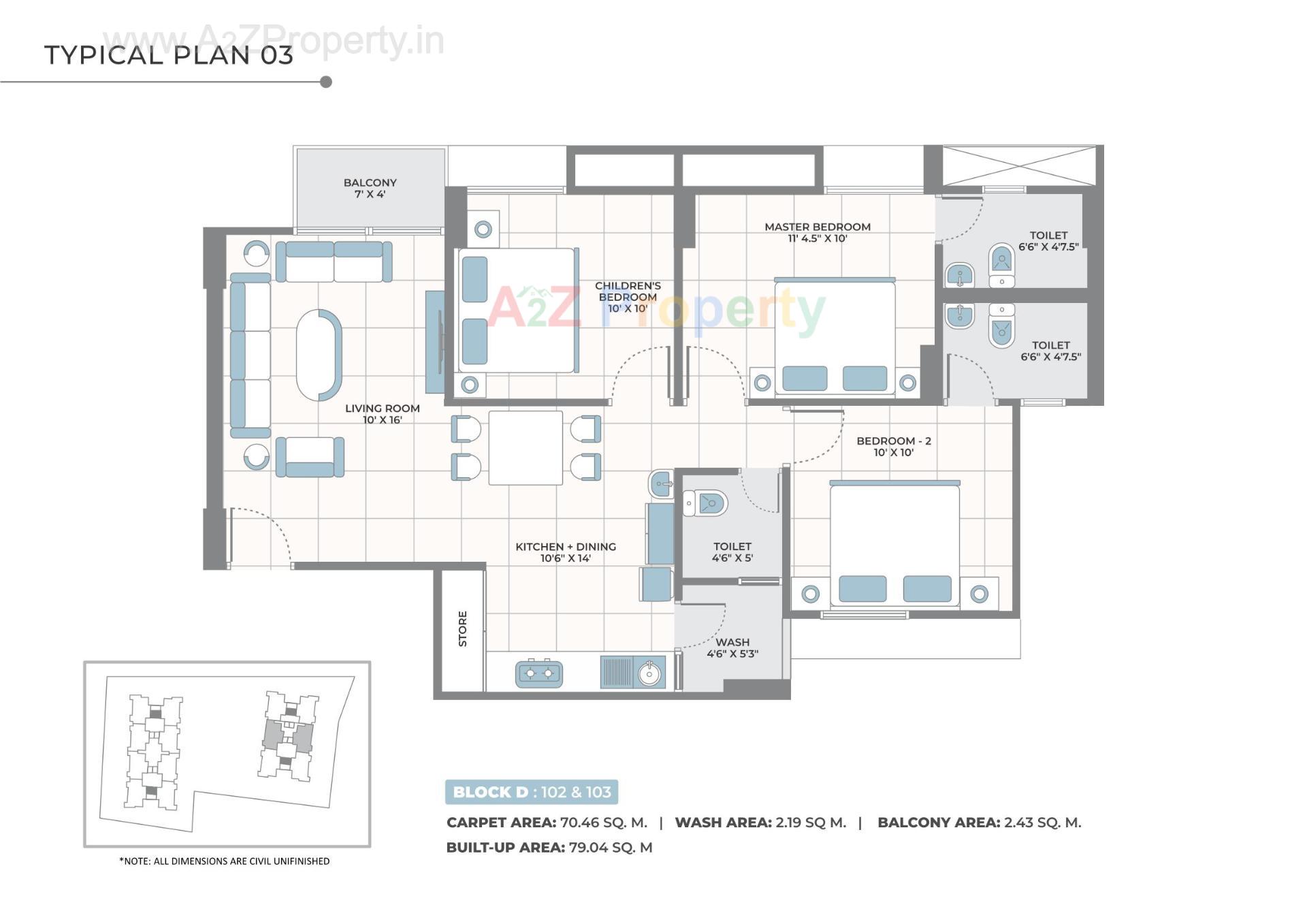 Layout of real estate project Parkview Kadamb located at Ahmedabad, Ahmedabad, Gujarat