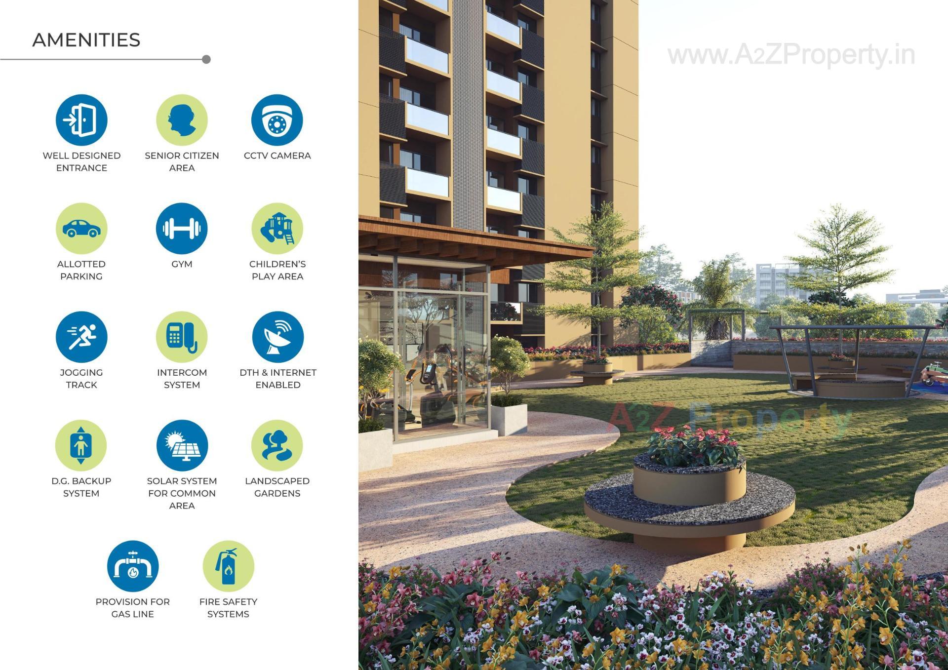 3D Elevation of real estate project Parkview Kadamb located at Ahmedabad, Ahmedabad, Gujarat