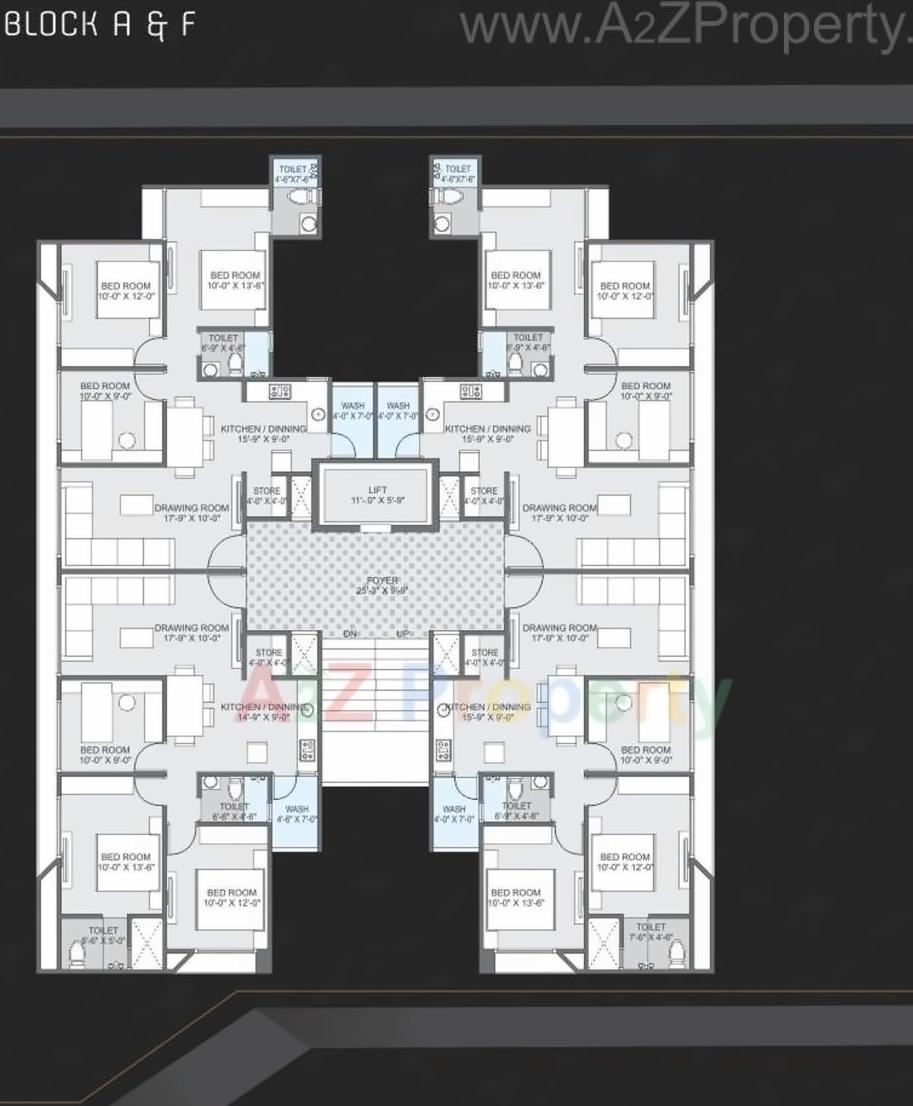 Layout of real estate project Parmeshwar located at Jagatpur, Ahmedabad, Gujarat