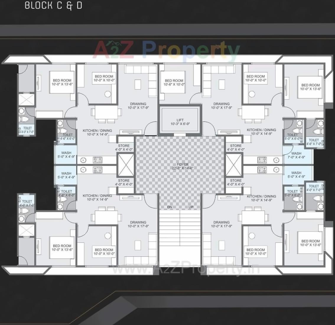 Layout of real estate project Parmeshwar located at Jagatpur, Ahmedabad, Gujarat