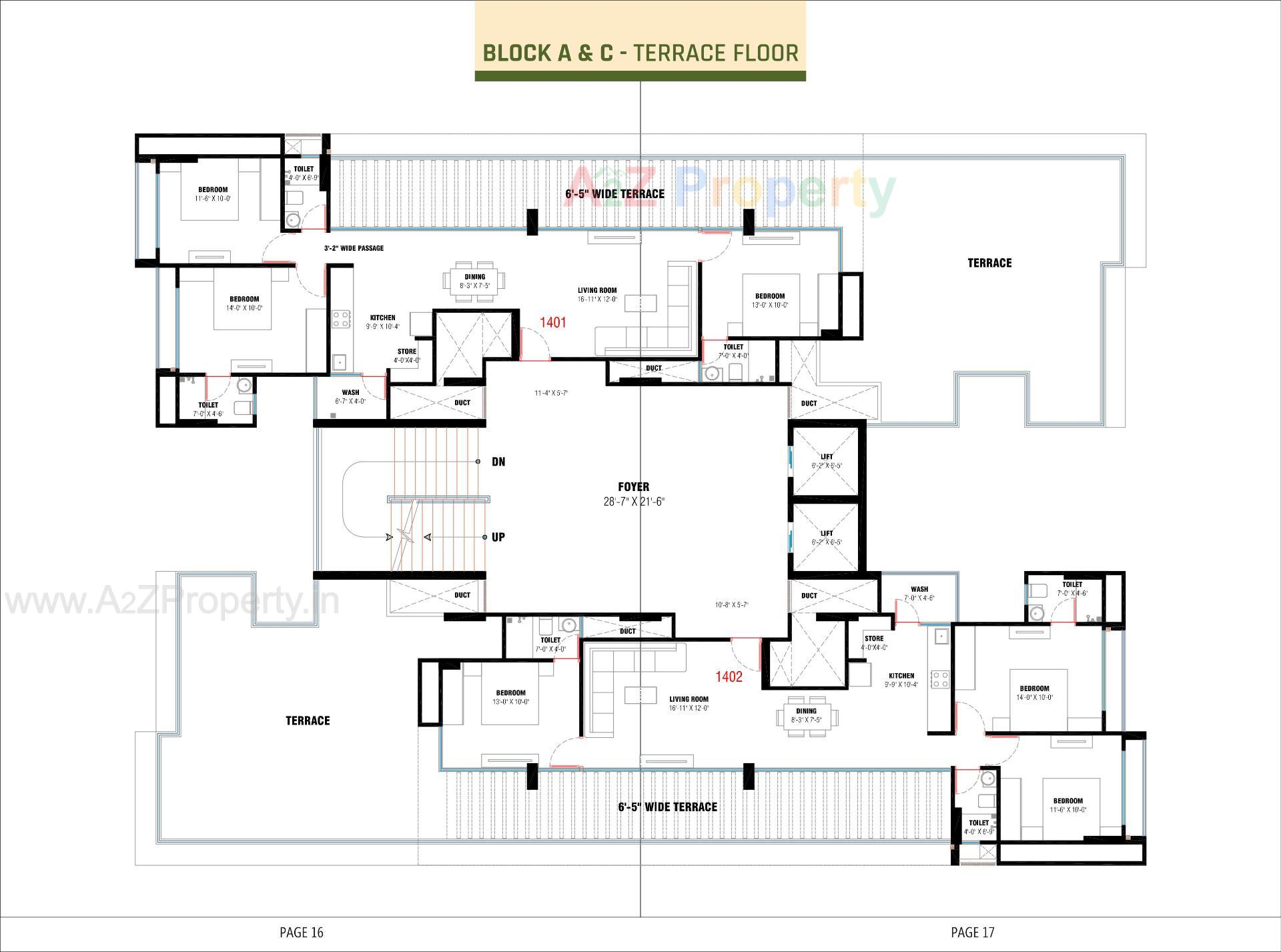 Layout of real estate project Parmeshwar Nilayam located at Tragad, Ahmedabad, Gujarat