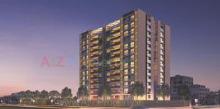 Elevation of real estate project Parshwa Luxuria located at Bodakdev, Ahmedabad, Gujarat