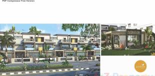 Elevation of real estate project Parshwa Residency located at Hanspura, Ahmedabad, Gujarat