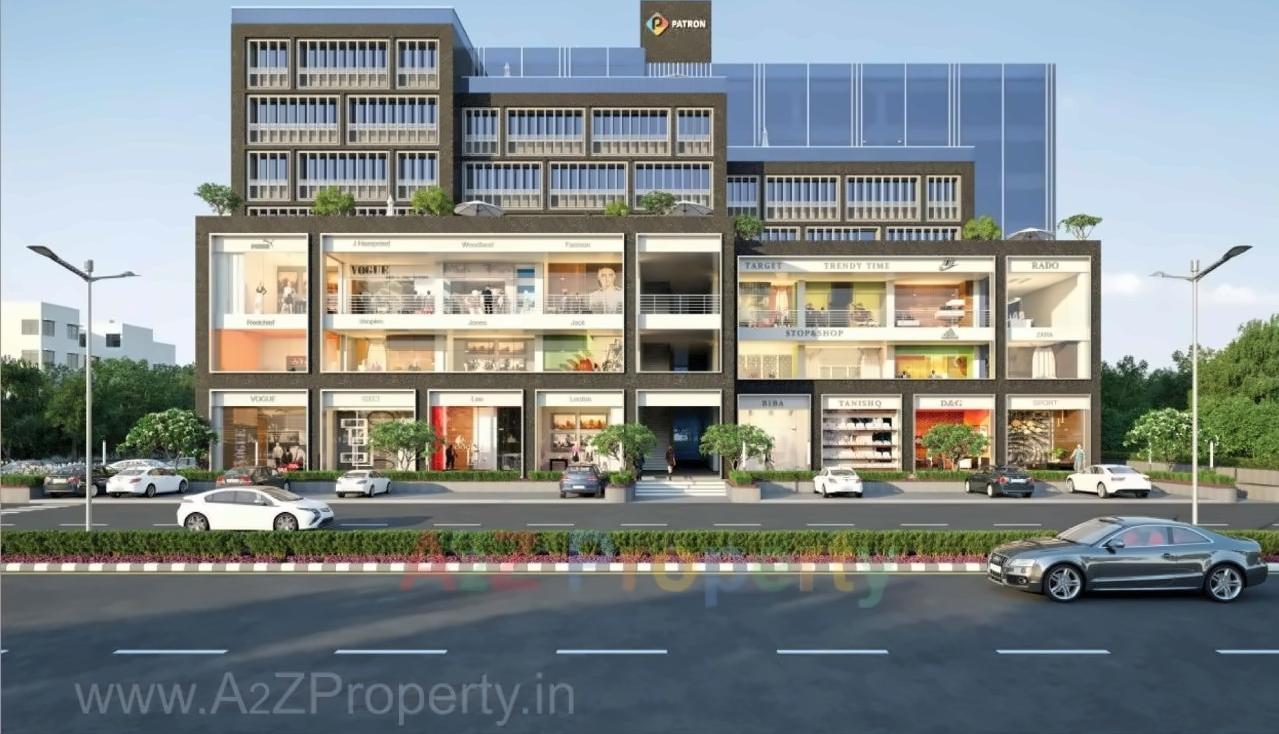 3D Elevation of real estate project Patron located at City, Ahmedabad, Gujarat