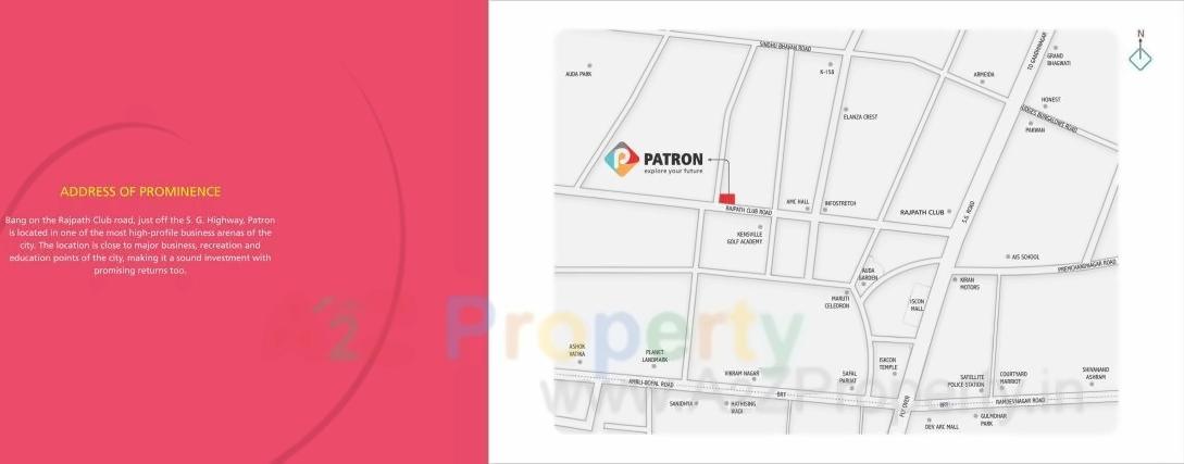  of real estate project Patron located at City, Ahmedabad, Gujarat