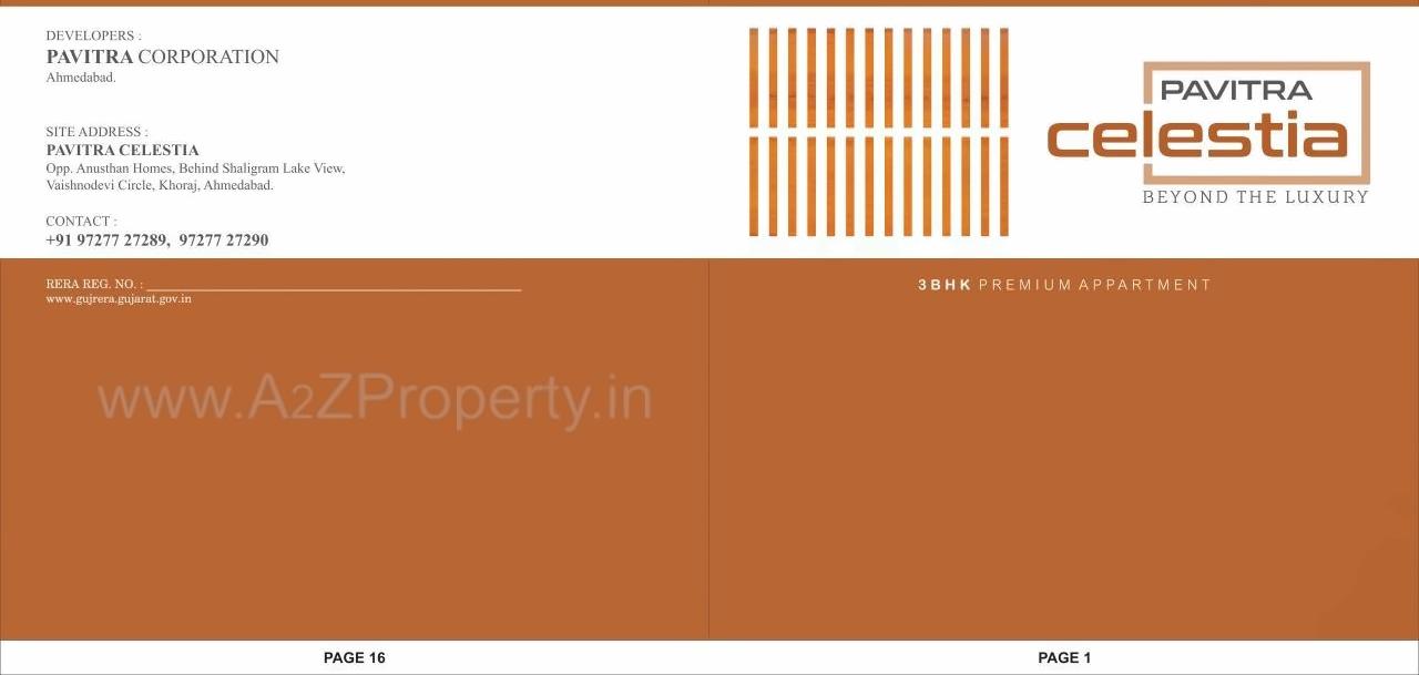  of real estate project Pavitra Celestia located at Khoraj, Ahmedabad, Gujarat