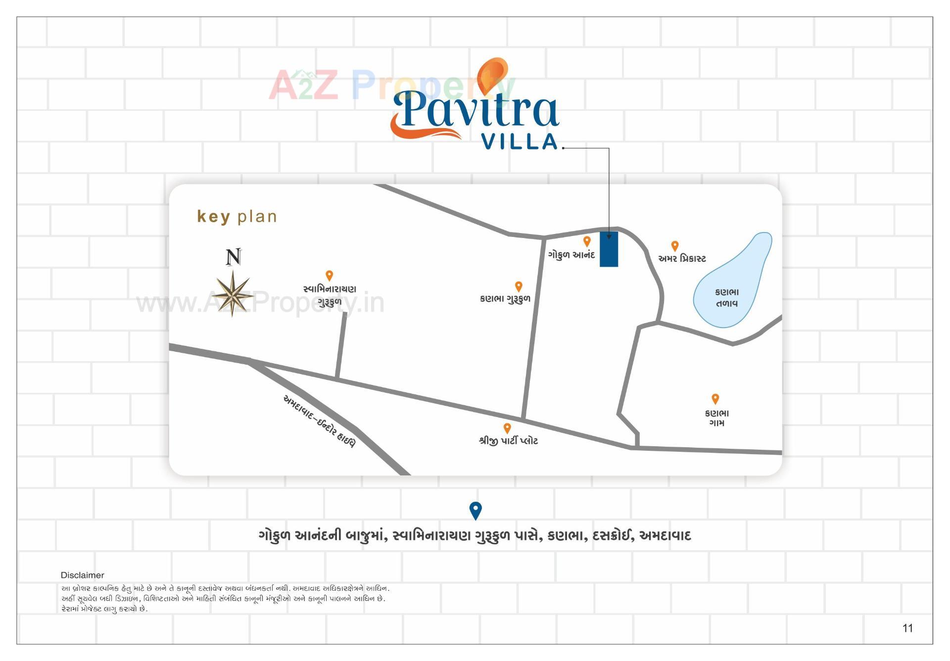  of real estate project Pavitra Villa located at Kanbha, Ahmedabad, Gujarat
