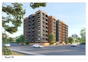 Elevation of real estate project Pearl located at Chandlodiya, Ahmedabad, Gujarat