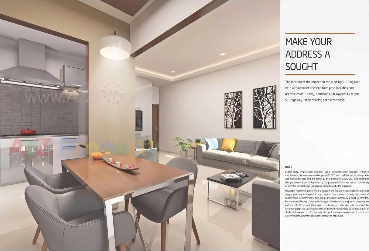 3D Elevation of real estate project Pearl located at Shilaj, Ahmedabad, Gujarat