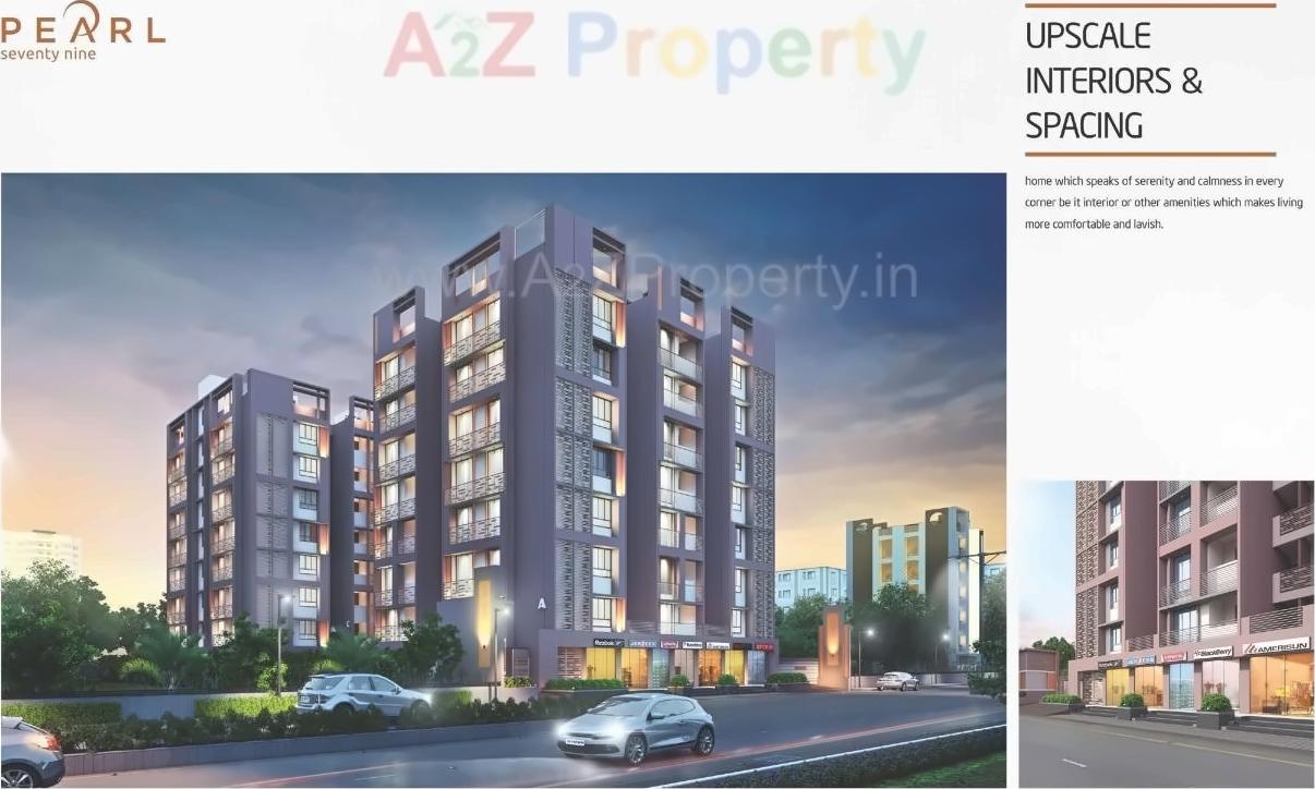 3D Elevation of real estate project Pearl located at Shilaj, Ahmedabad, Gujarat
