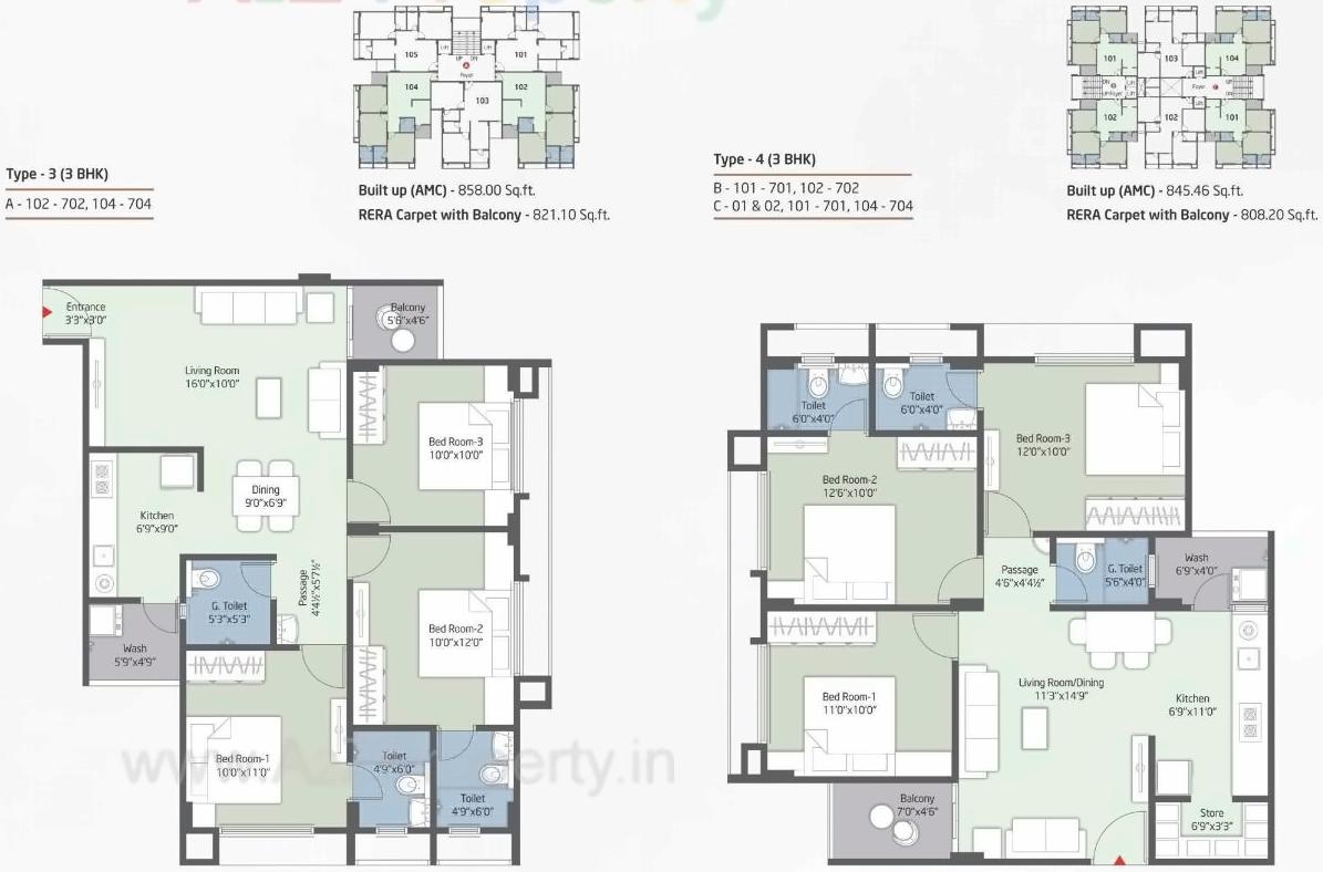 Layout of real estate project Pearl located at Shilaj, Ahmedabad, Gujarat