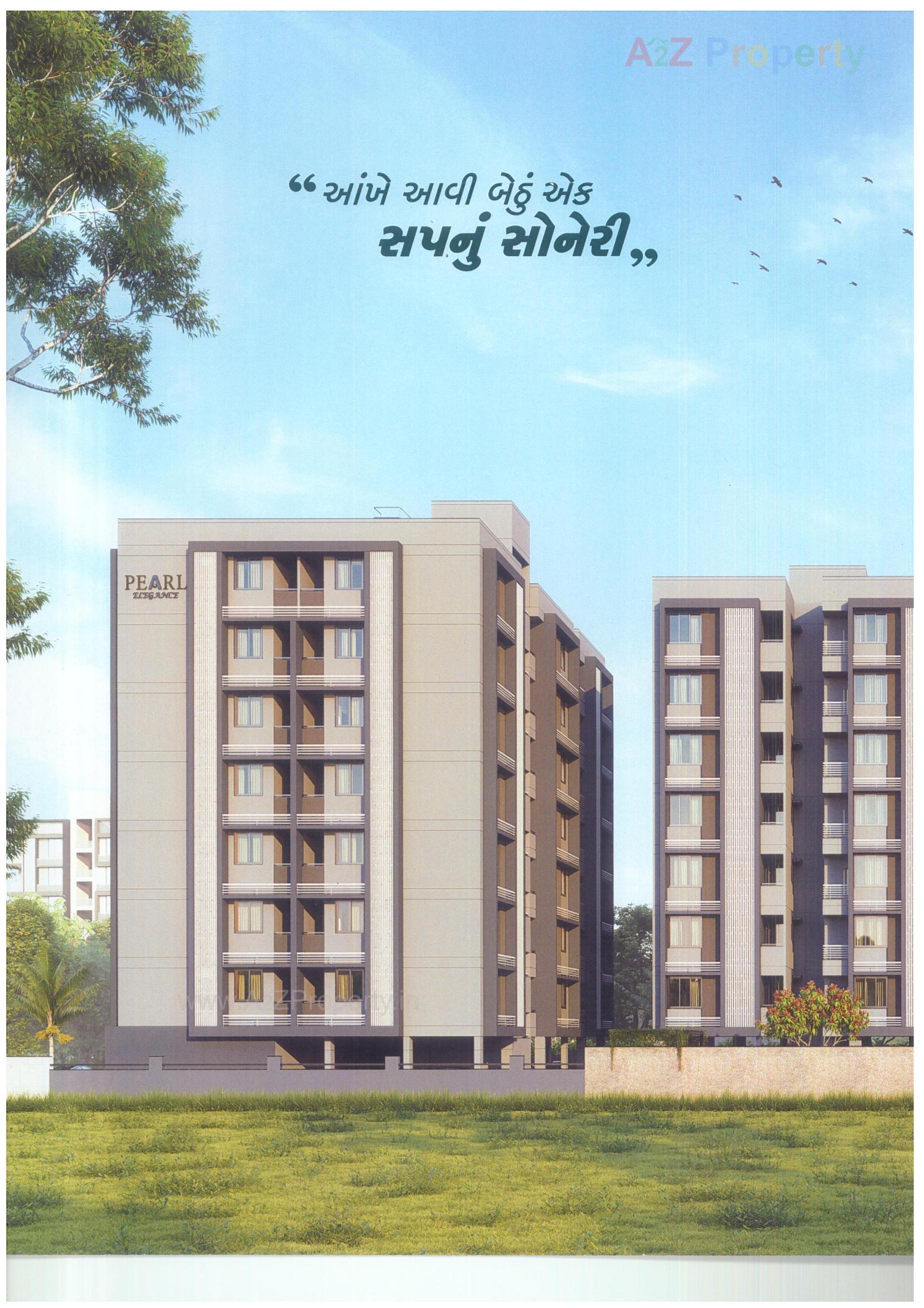 3D Elevation of real estate project Pearl Elegance located at Ahmedabad, Ahmedabad, Gujarat