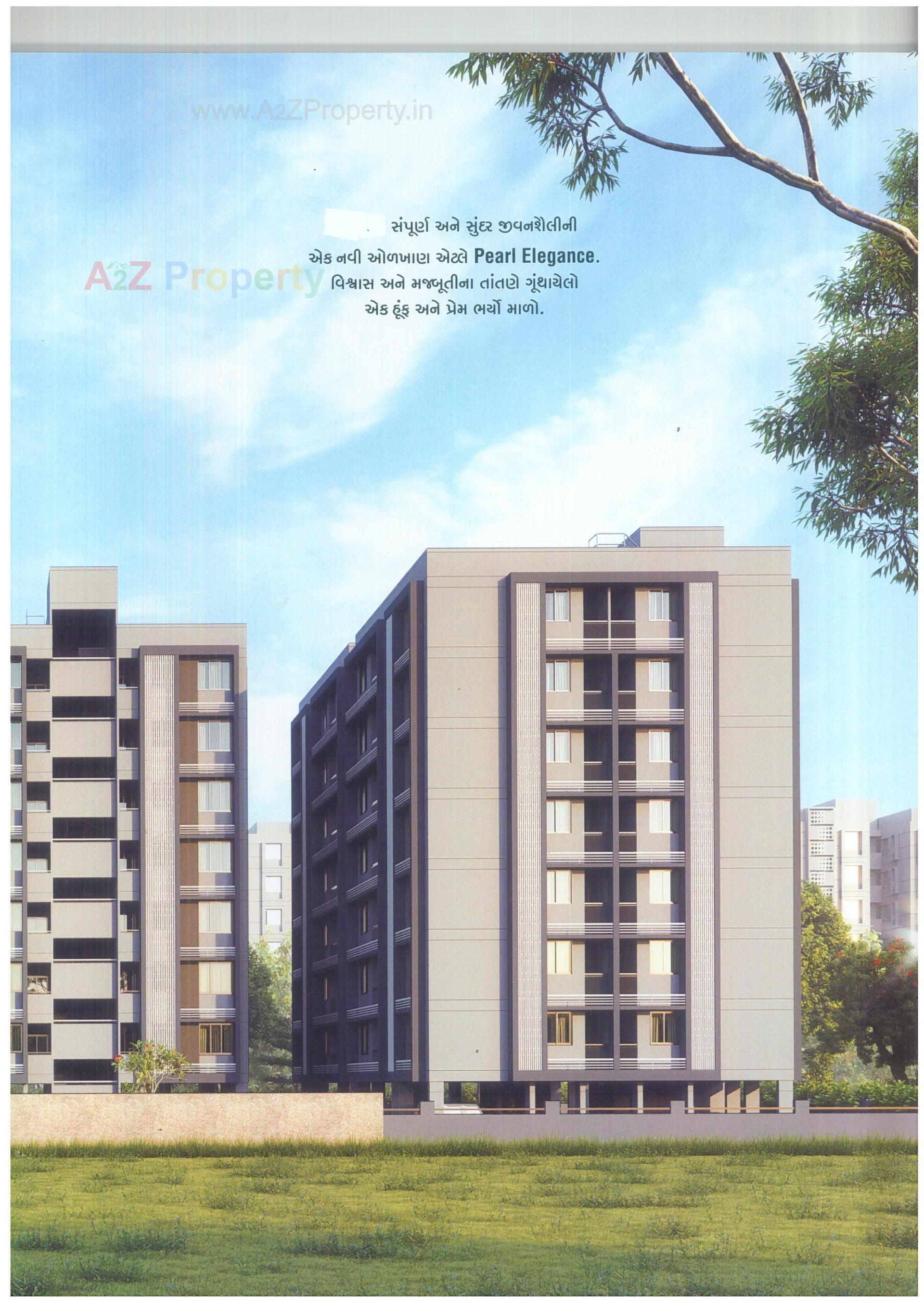 3D Elevation of real estate project Pearl Elegance located at Ahmedabad, Ahmedabad, Gujarat