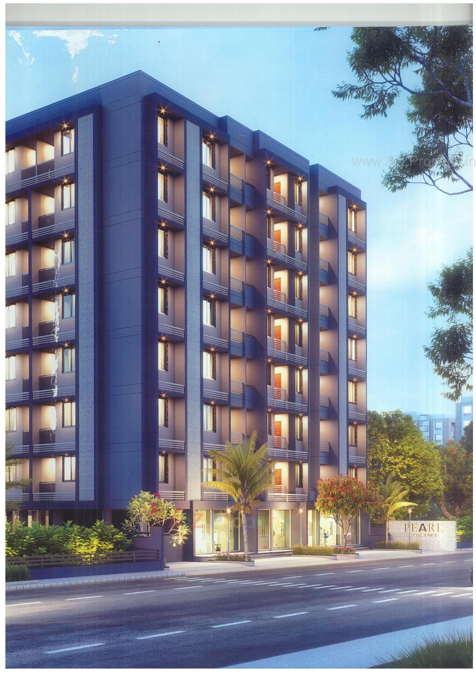 3D Elevation of real estate project Pearl Elegance located at Ahmedabad, Ahmedabad, Gujarat