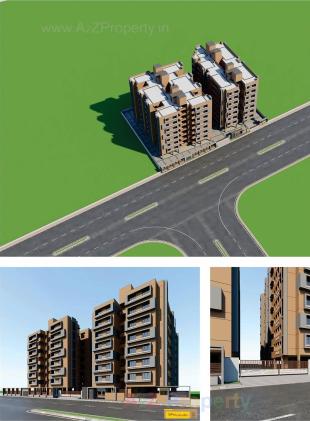 Elevation of real estate project Pearl Heights located at Naroda, Ahmedabad, Gujarat