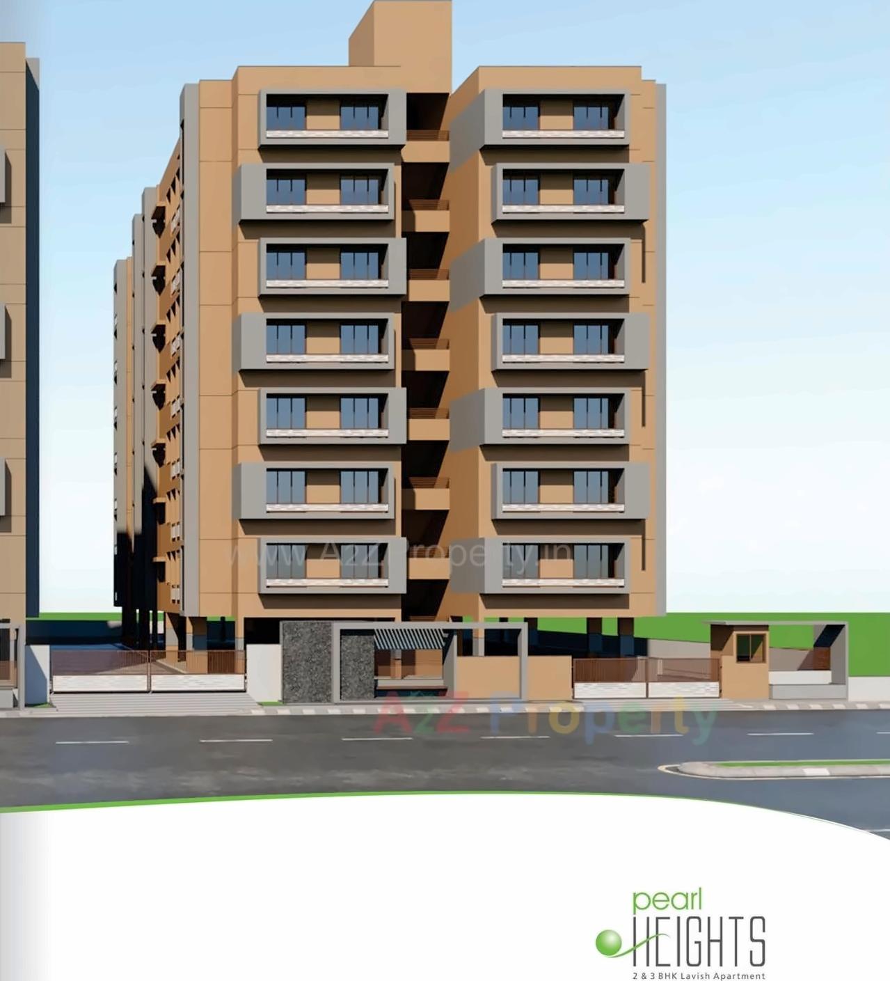 3D Elevation of real estate project Pearl Heights located at Naroda, Ahmedabad, Gujarat