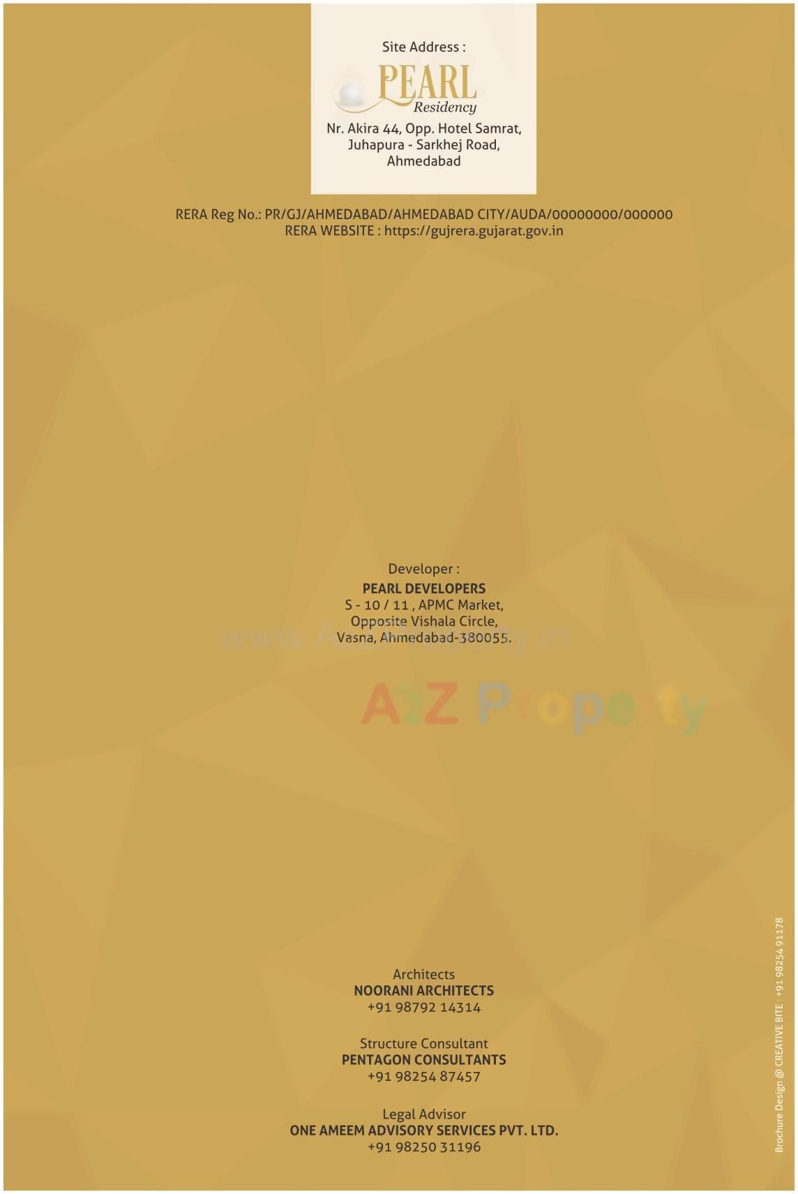  of real estate project Pearl Residency located at Sarkhej, Ahmedabad, Gujarat