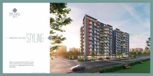 Elevation of real estate project Pearl1 located at Shilaj, Ahmedabad, Gujarat