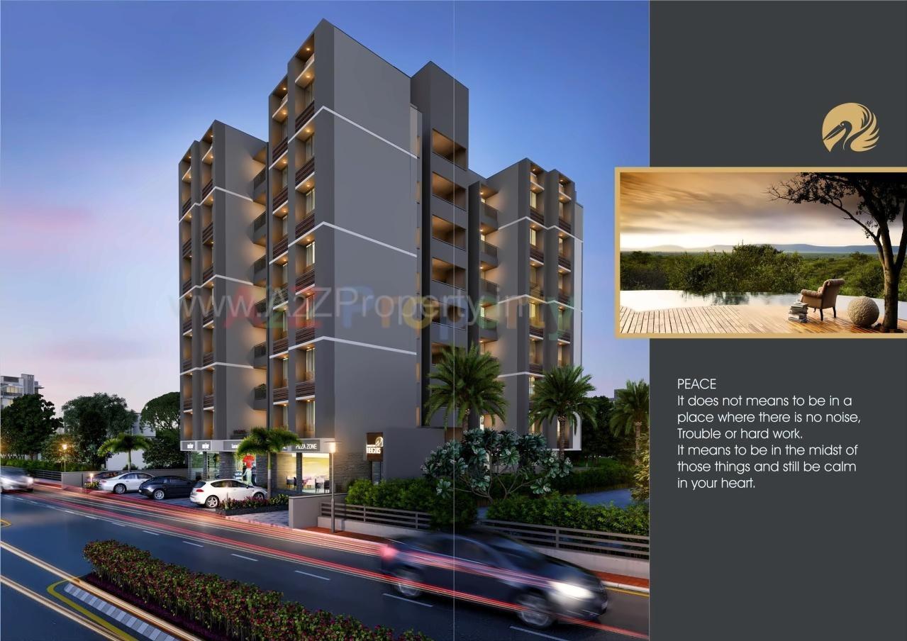 3D Elevation of real estate project Pelican Heights located at Ahmedabad, Ahmedabad, Gujarat