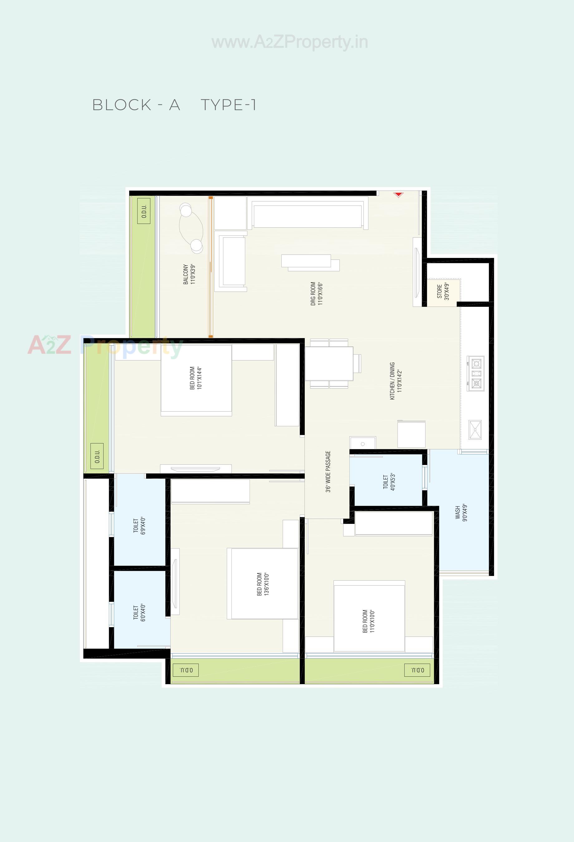 Layout of real estate project Pelican Paradise located at Nikol, Ahmedabad, Gujarat