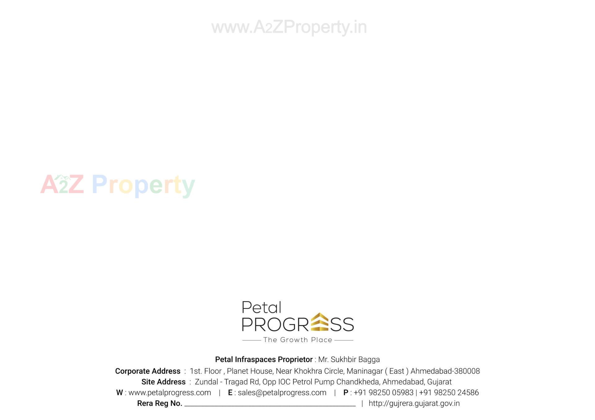  of real estate project Petal Progress located at Chandkheda, Ahmedabad, Gujarat