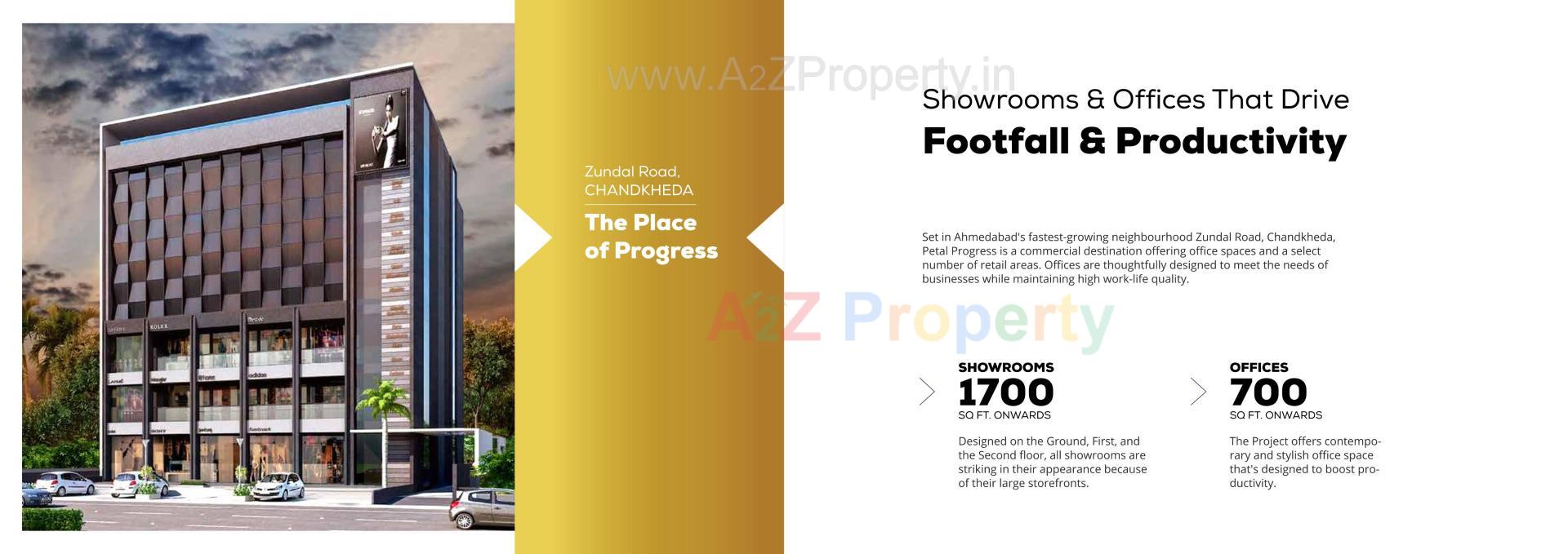  of real estate project Petal Progress located at Chandkheda, Ahmedabad, Gujarat