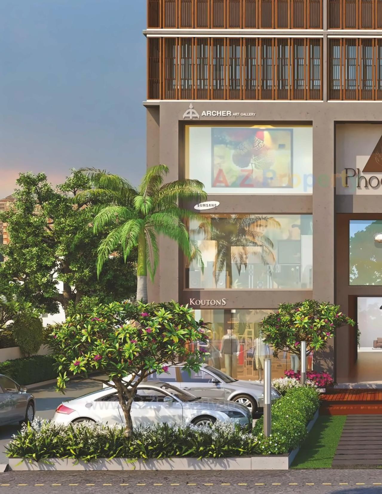 3D Elevation of real estate project Phoenix located at City, Ahmedabad, Gujarat