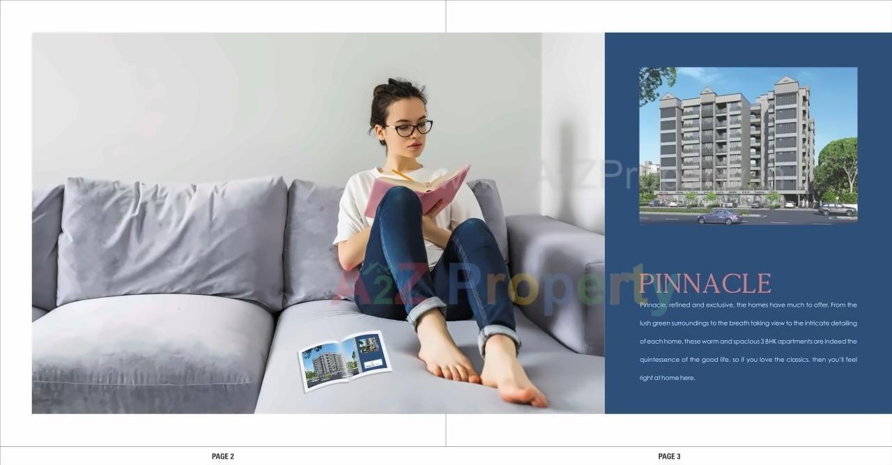  of real estate project Pinnacle located at Chandkheda, Ahmedabad, Gujarat