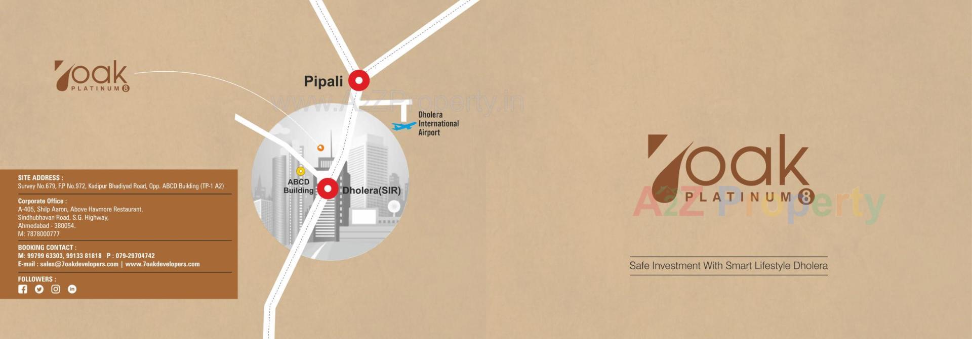  of real estate project Platinum located at Kadipur, Ahmedabad, Gujarat